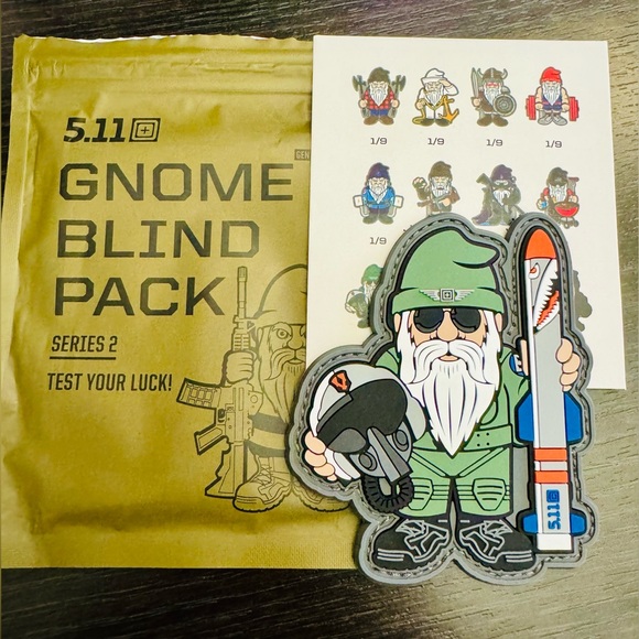 5.11 Tactical Patch.  - Gnome Blind Pack, Series 2 - Picture 6 of 6